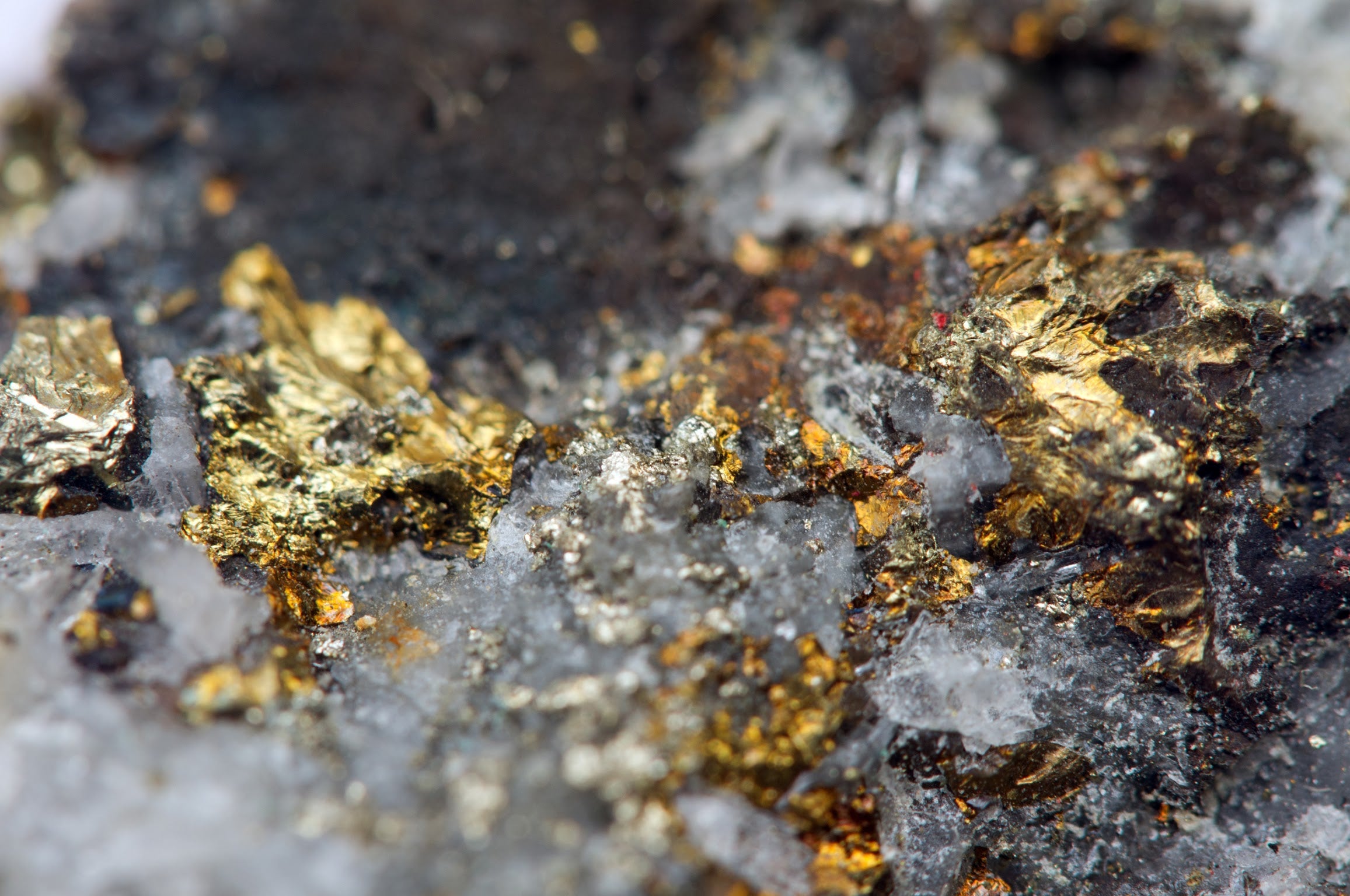 Close-up of iron ore