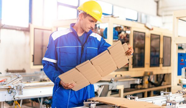 A manufacturer with cardboard packaging regulated under a Extended Producer Responsibility (Packaging) law.