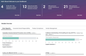 A screenshot showcasing the Assent dashboard